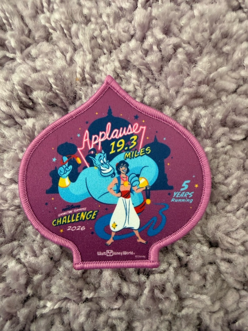 RunDisney Perfect Springtime Surpruse 19.3 Challenge Patch